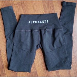 Grey Alphalete Leggings NWT